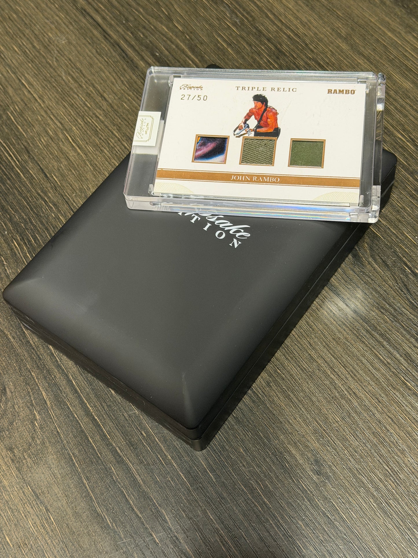 Keepsake Rambo II John Rambo Triple Relic 27/50