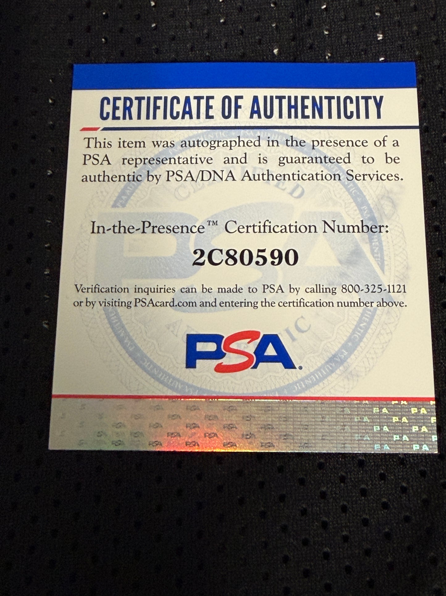 Mikal Bridges New York “Brooklyn” Knicks Signed Jersey