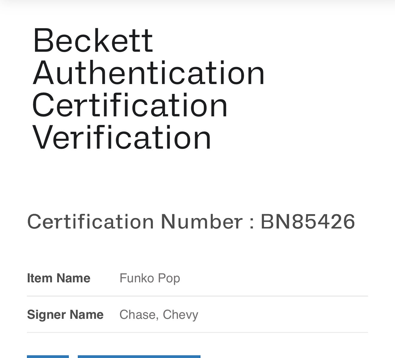 Chevy Chase Signed National Lampoon’s Christmas Vacation Clark Griswold #242 Funko Pop! – Beckett Authenticated