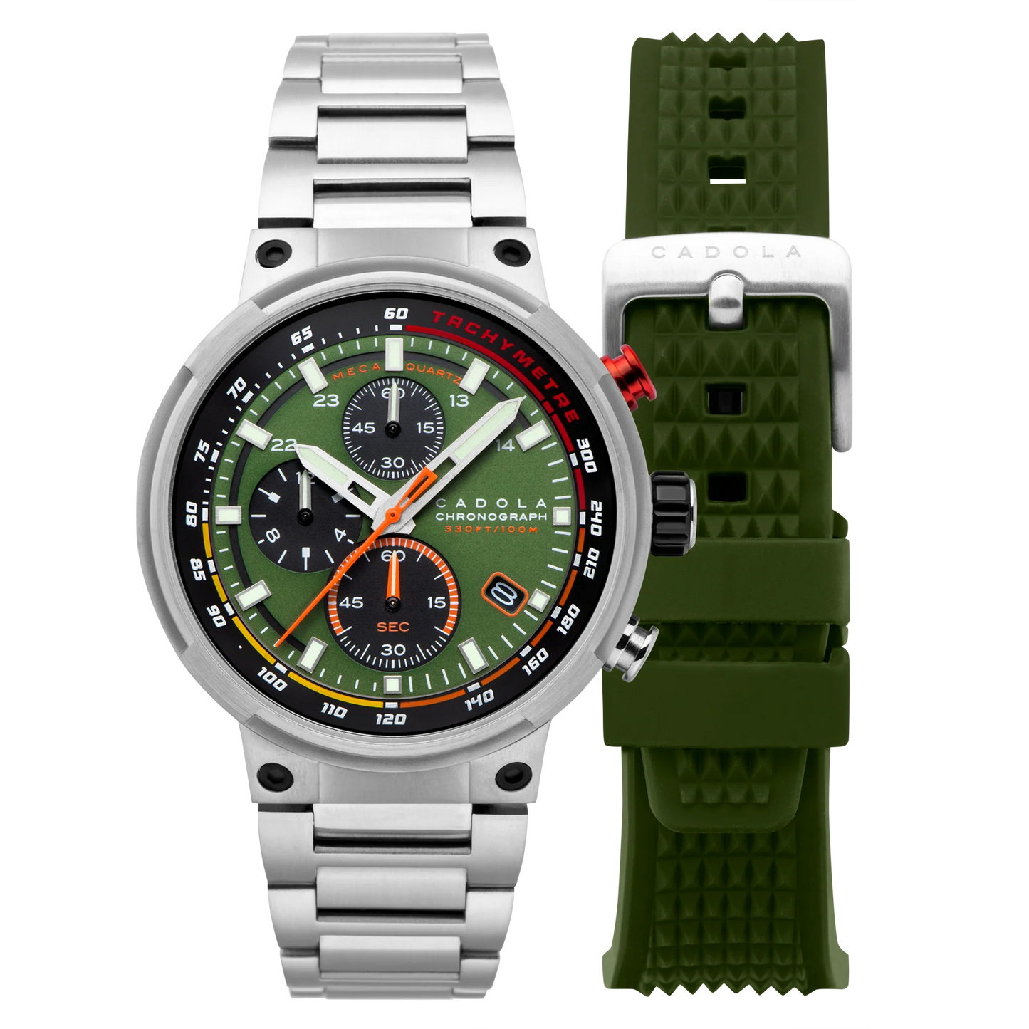 Cadola Grid Green Chrono 44mm