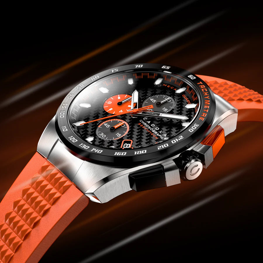 Cadola Black Orange Quartz 44mm CD-1029-11