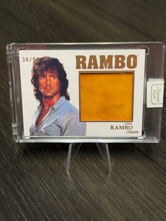 Rambo III John Rambo Giant Relic 34/50