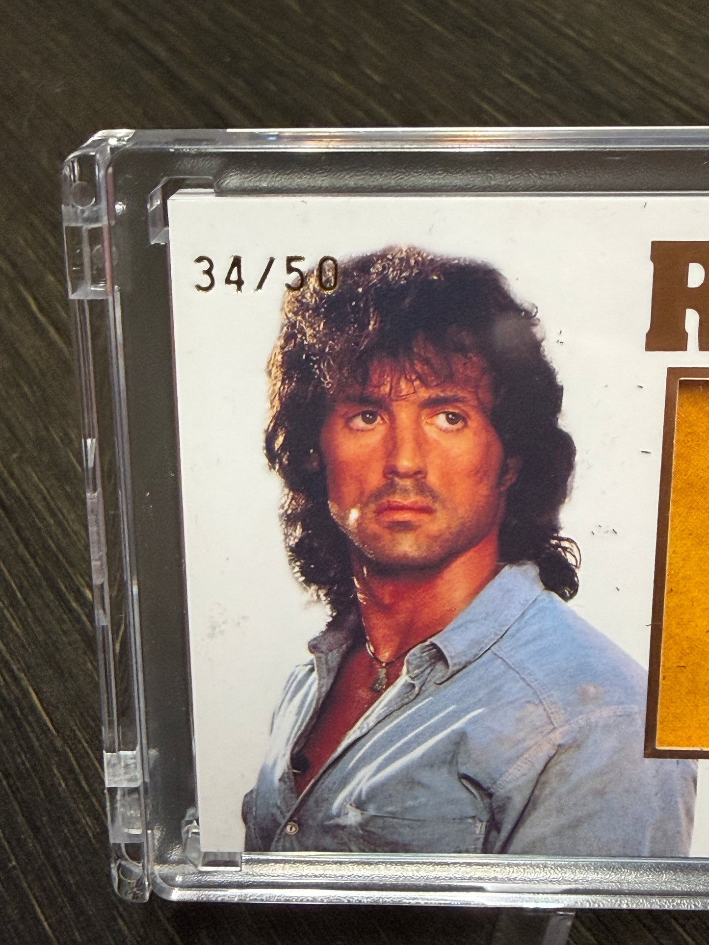 Rambo III John Rambo Giant Relic 34/50