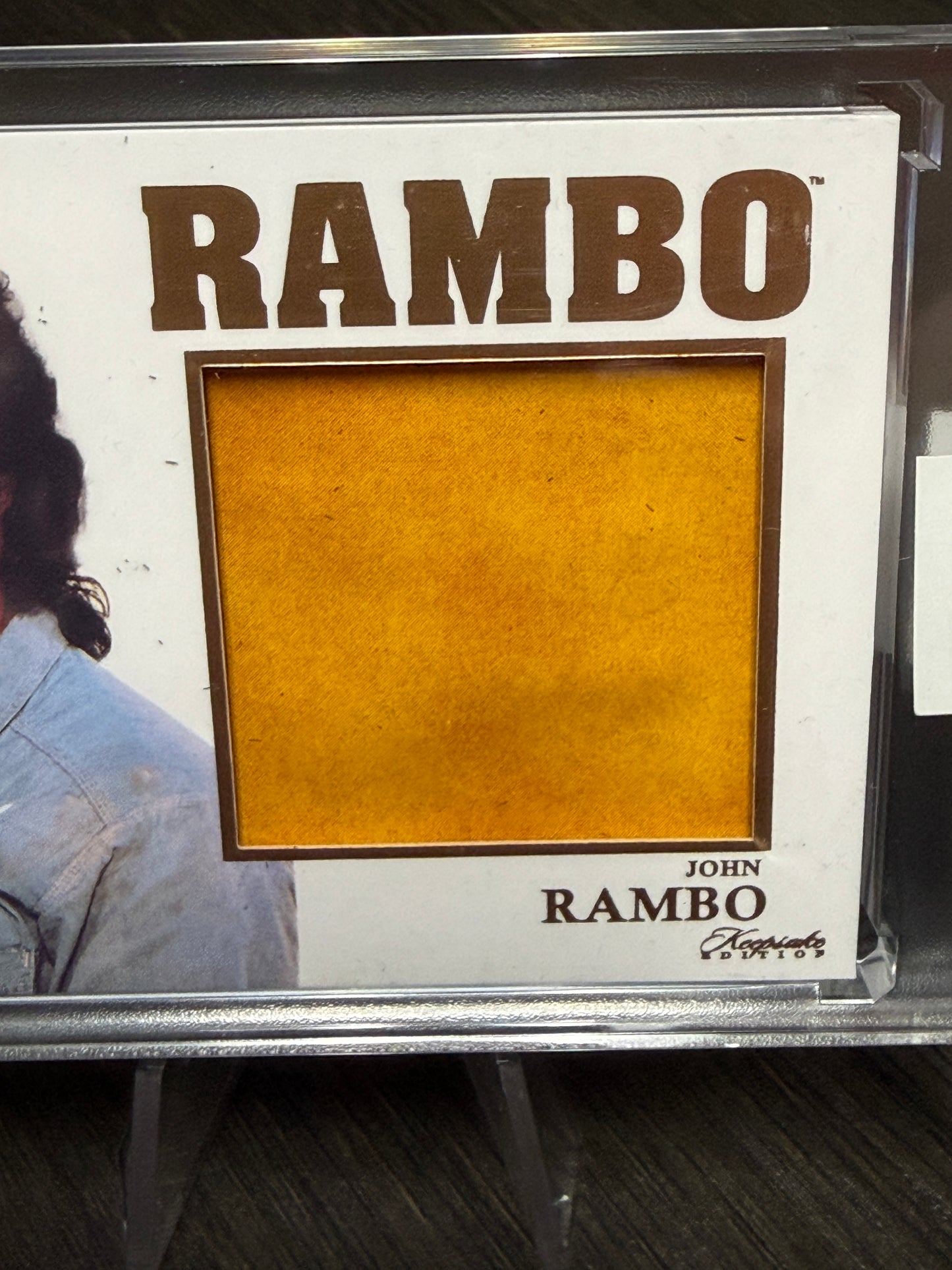 Rambo III John Rambo Giant Relic 34/50