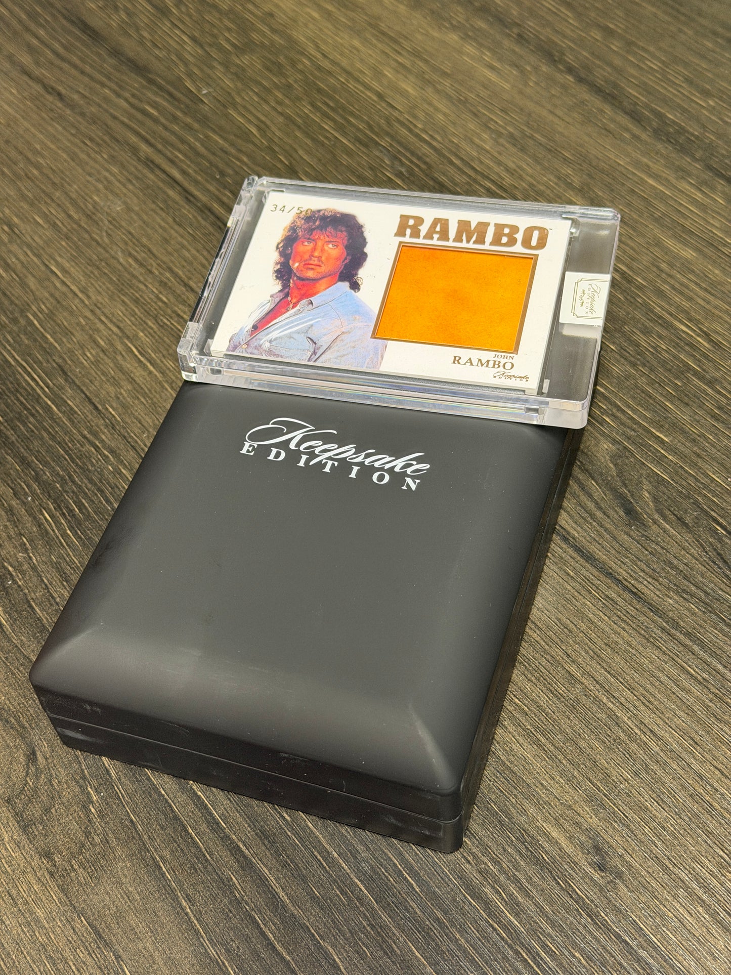 Rambo III John Rambo Giant Relic 34/50