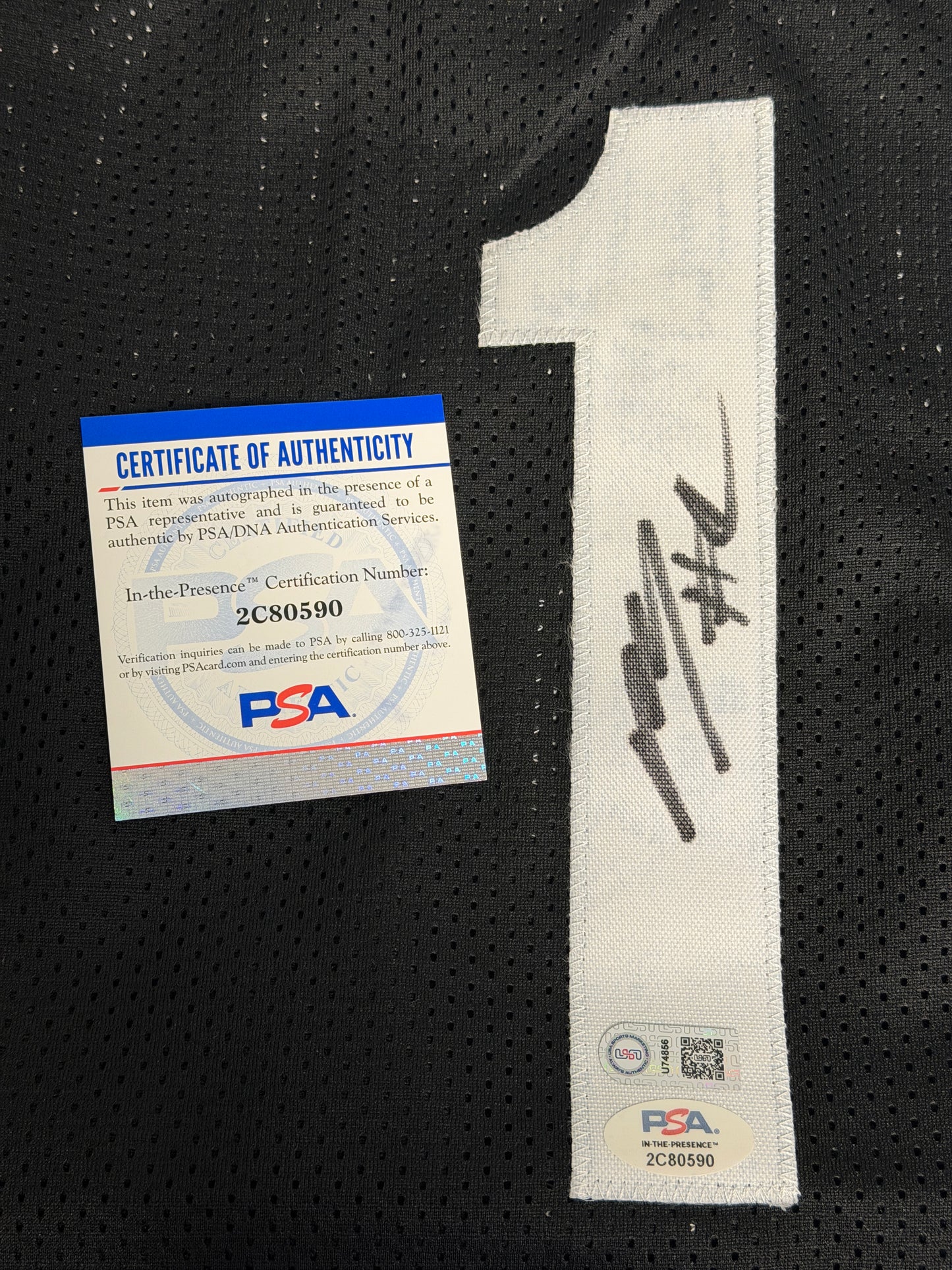 Mikal Bridges New York “Brooklyn” Knicks Signed Jersey