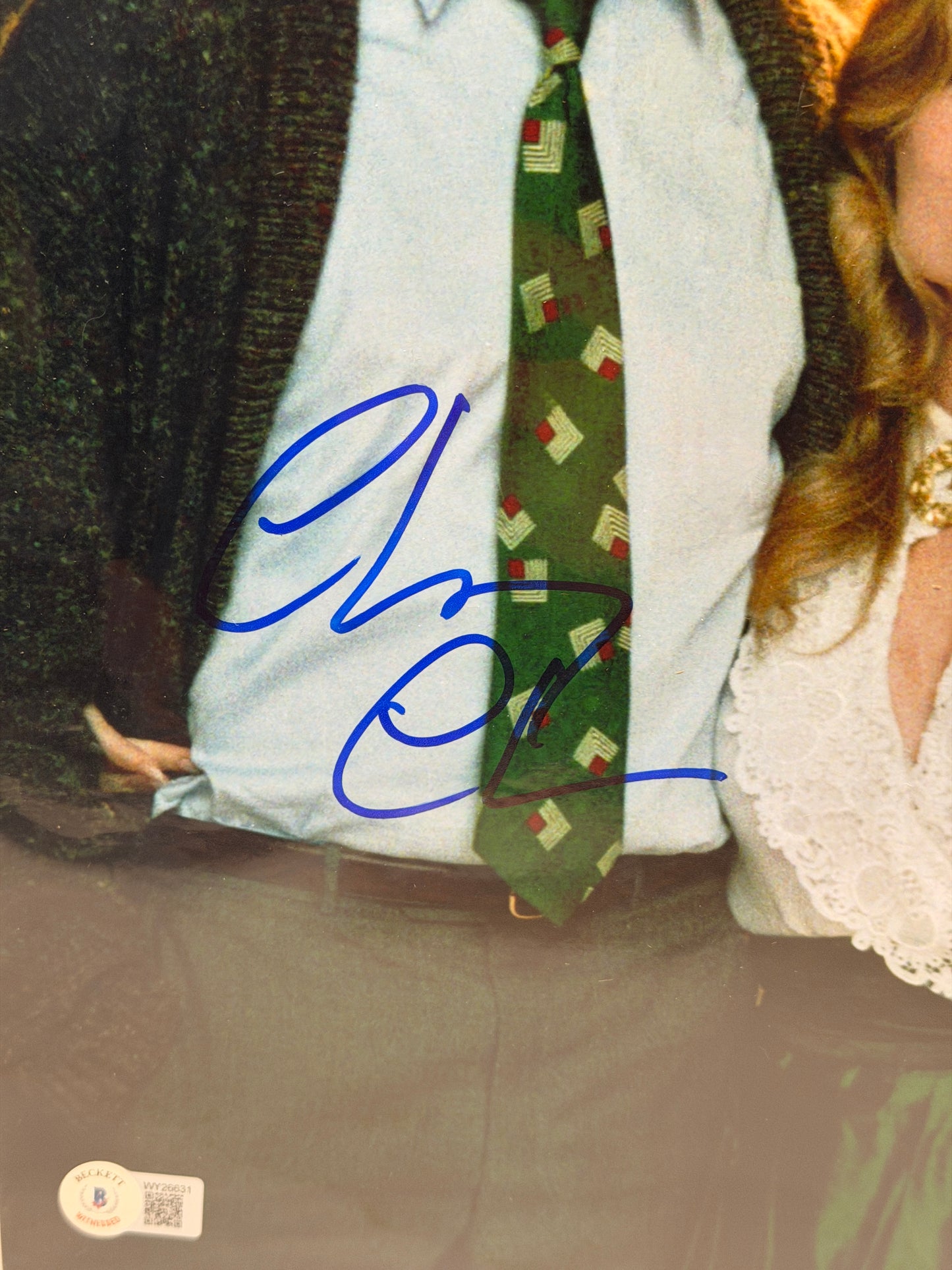 Christmas Vacation Signed Chevy Chase & Beverly D'Angelo "Ellen" 11x14 Photo