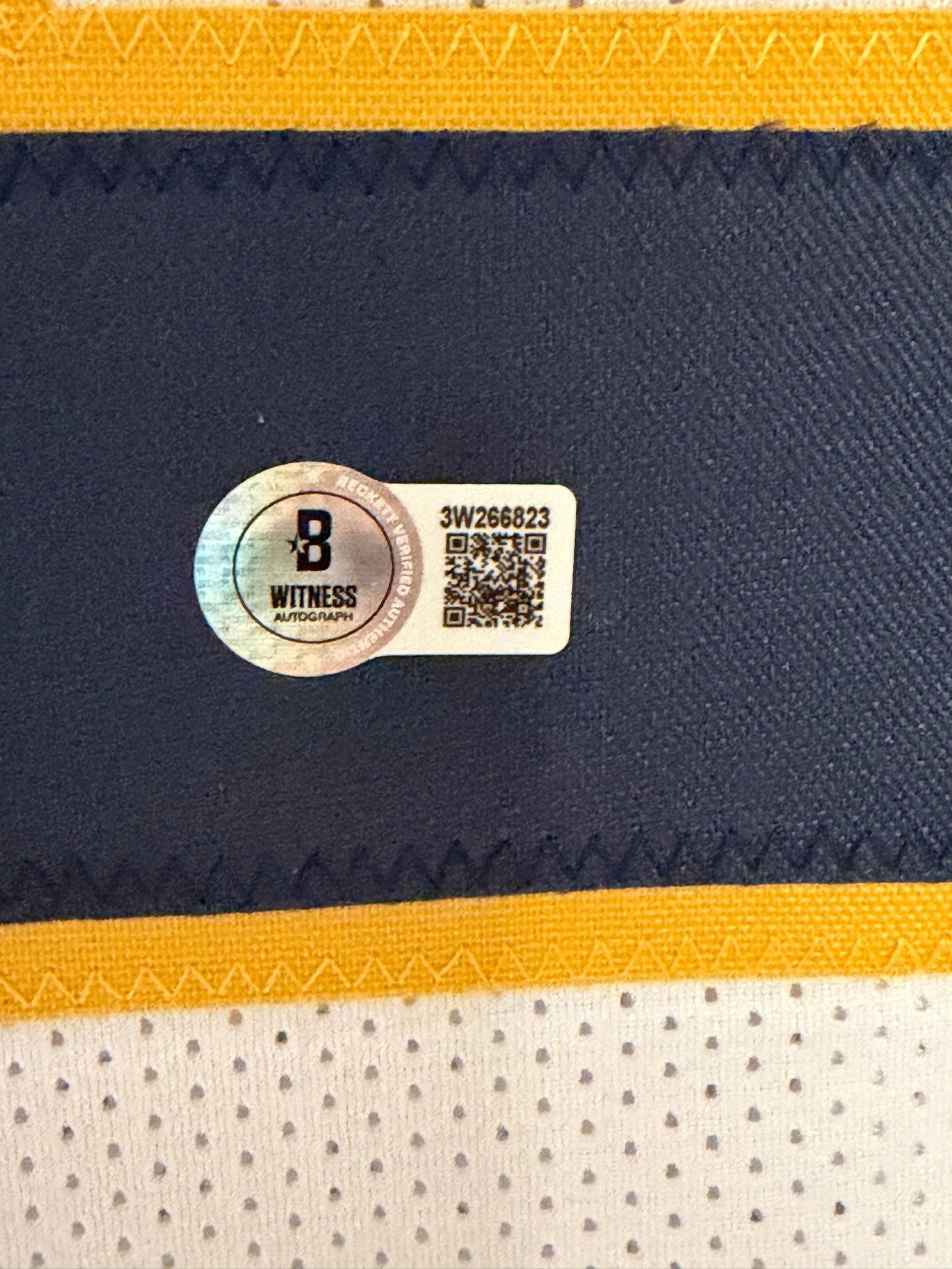 Junior Vandeross III Signed Jersey Toledo Rockets WR • 2026 NFL Draft Prospect Beckett Authenticated