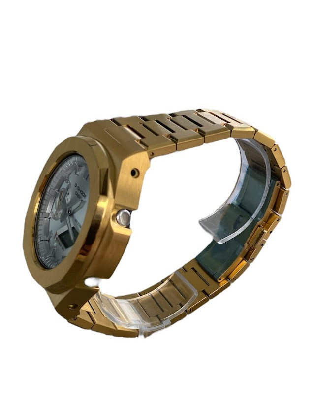 GShock Mod PP Style Gold/ Silver Stainless