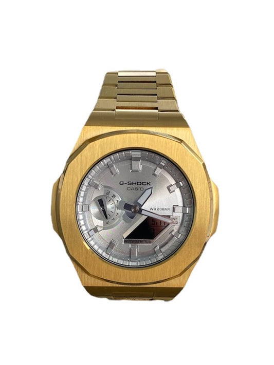 GShock Mod PP Style Gold/ Silver Stainless