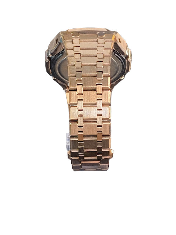 GShock Mod AP Style Rose Gold/ Gold Stainless