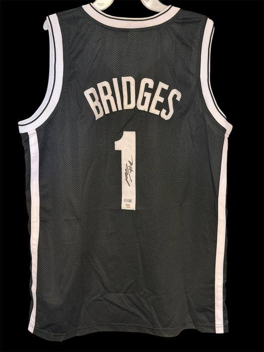 Mikal Bridges New York “Brooklyn” Knicks Signed Jersey