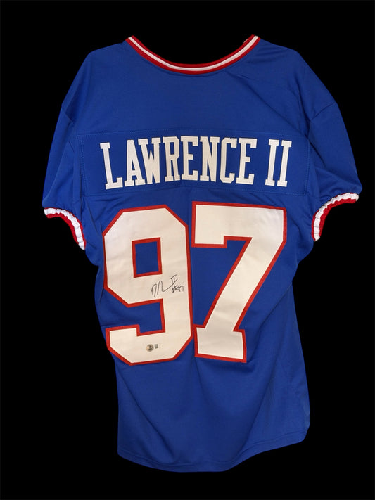 Dexter Lawrence II New York Giants SIgned Jersey