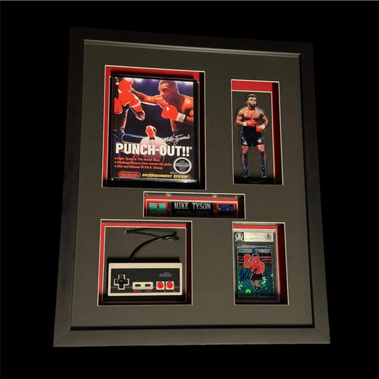 1 Of 1 Mike Tyson Punch Out Wall Display