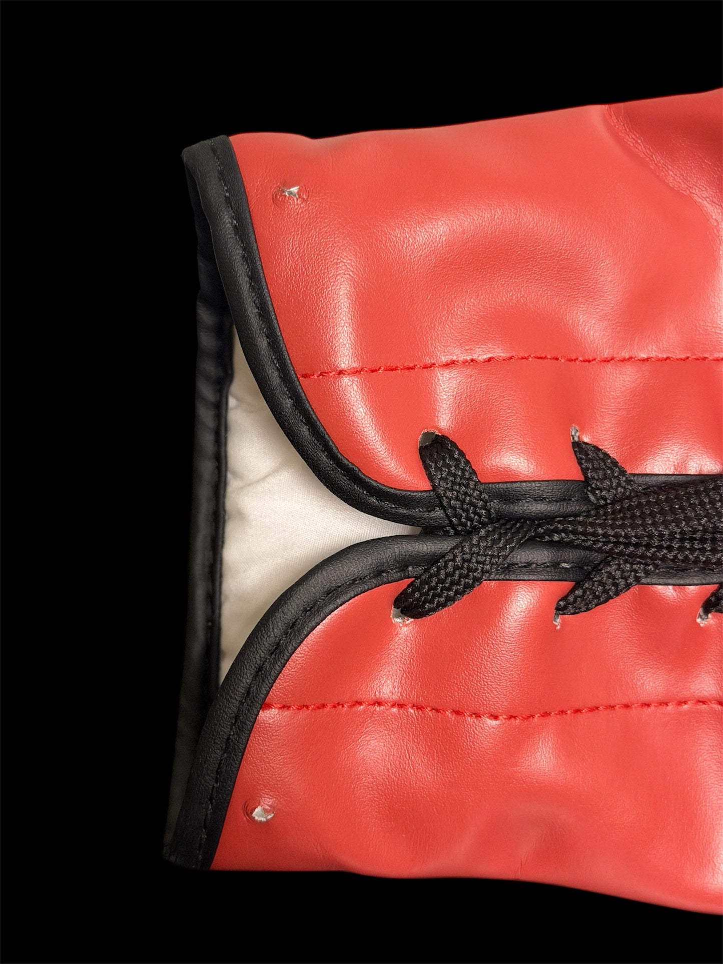 Mike Tyson Red Everlast Autographed Boxing Glove with Lighted Display Case