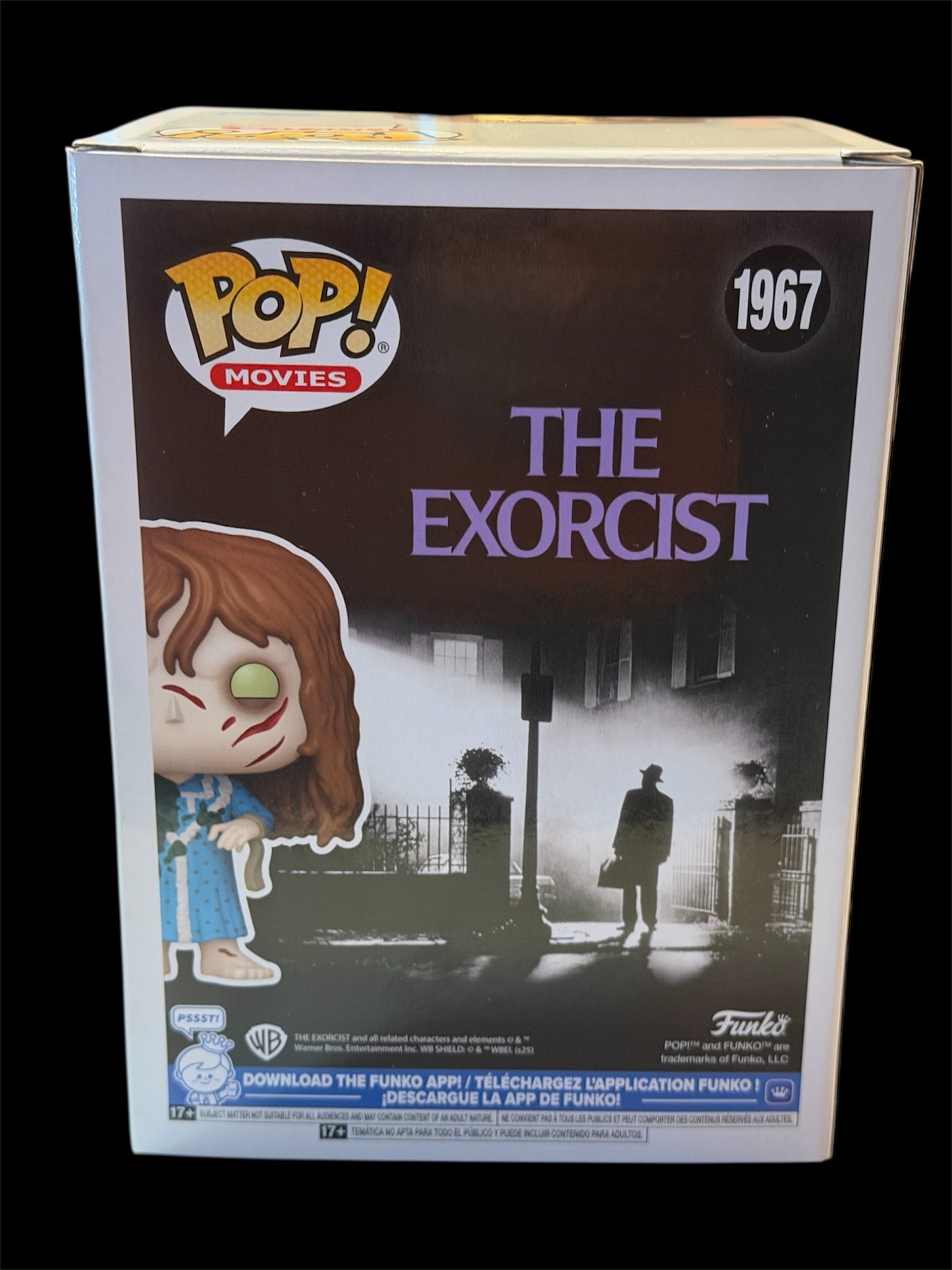 Ari Lehman Signed & Inscribed “Fuck the Exorcist / Jason 1” The Exorcist Regan #1967 Funko Pop