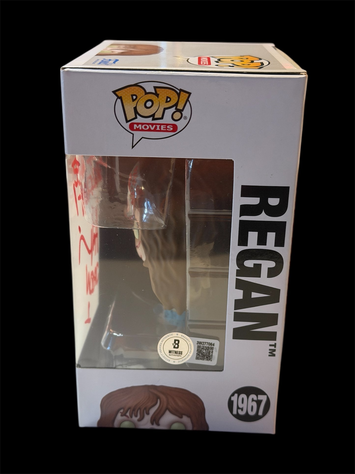Ari Lehman Signed & Inscribed “Fuck the Exorcist / Jason 1” The Exorcist Regan #1967 Funko Pop