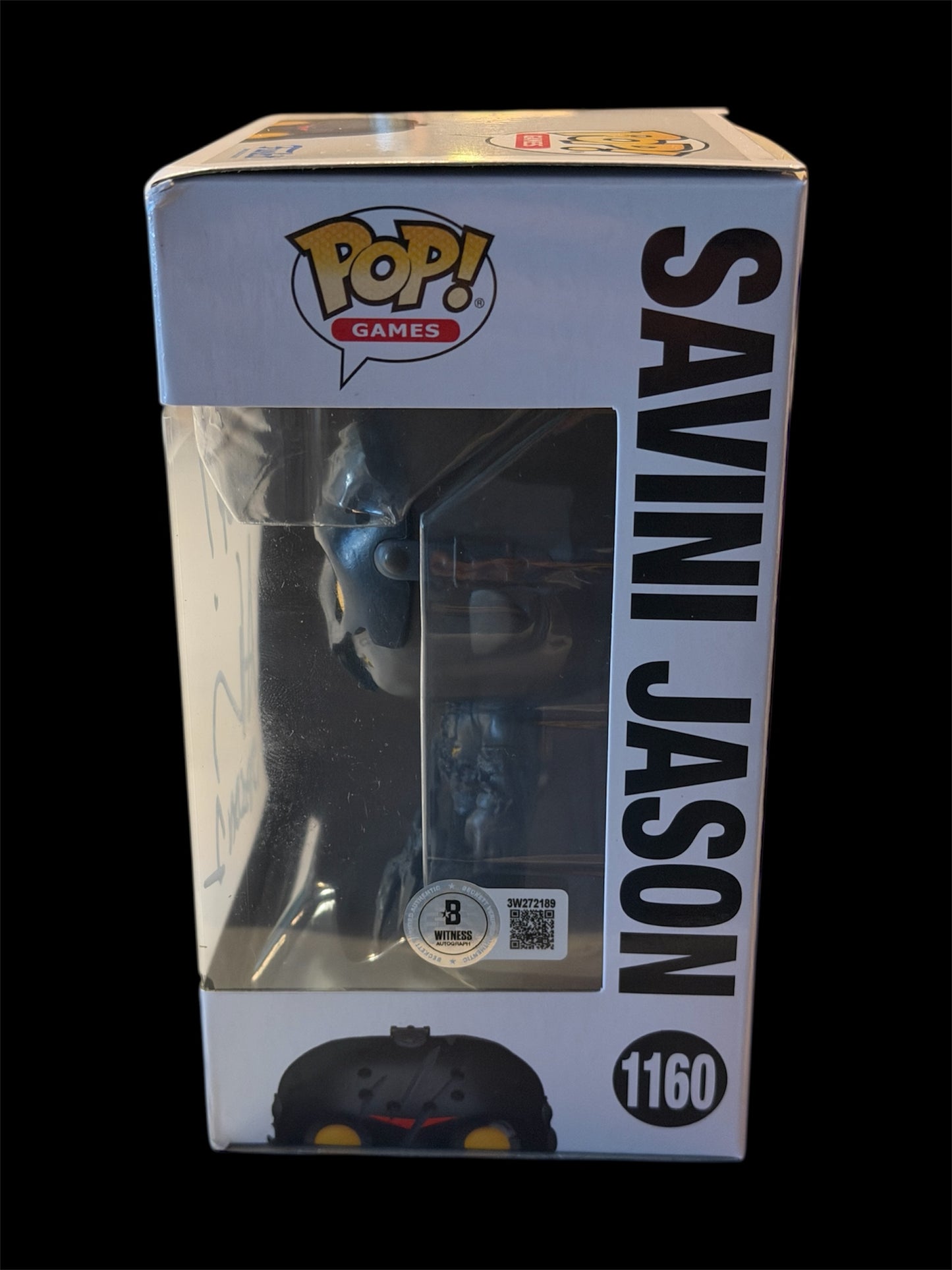 Ari Lehman signed and inscripted, Fuck the freddy, Jason 1 on a The Friday the 13th the game savivi jason funko pop #1160