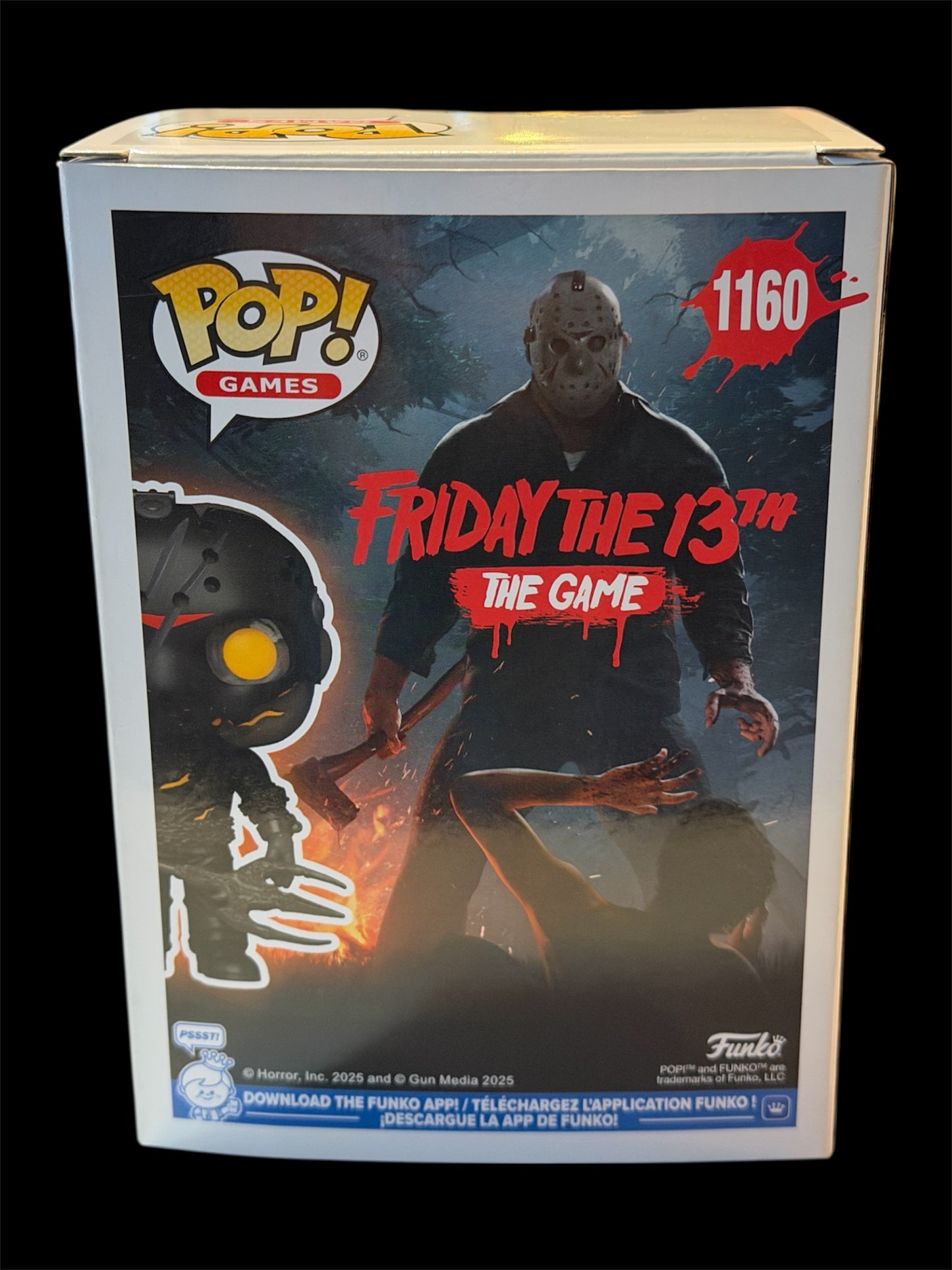 Ari Lehman signed and inscripted, Fuck the freddy, Jason 1 on a The Friday the 13th the game savivi jason funko pop #1160