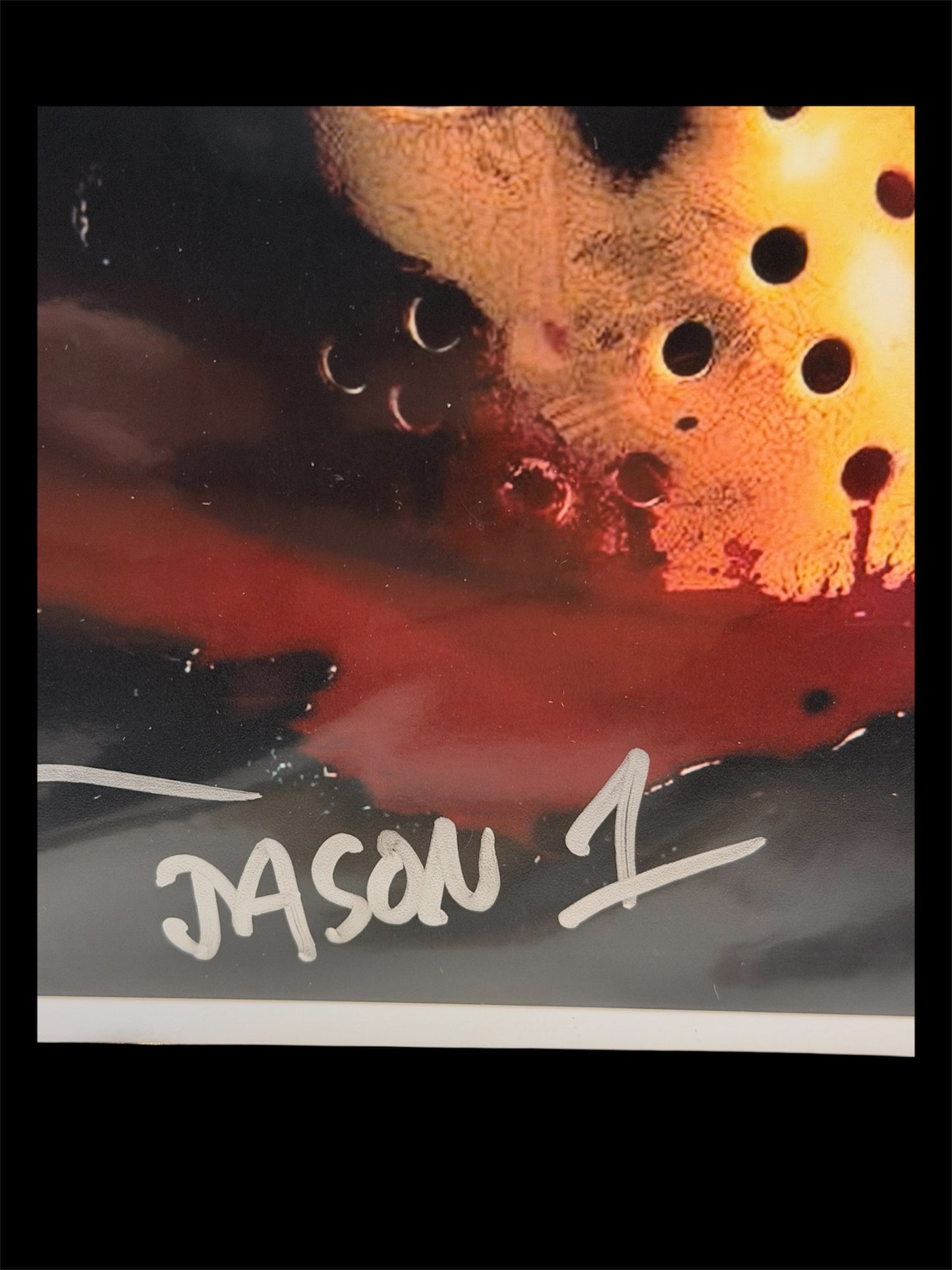 Ari Lehman Signed Lord Of the Lake Jason 1 8x10 Photo
