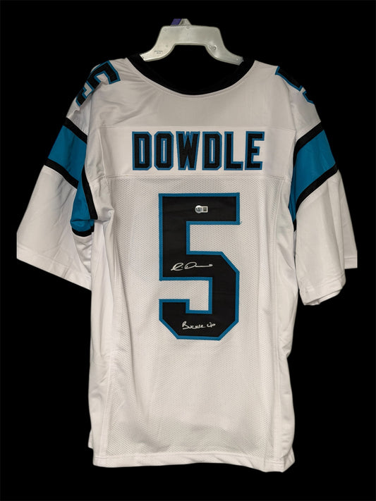 Rico Dowdle Hand-Signed Carolina Panthers Custom Jersey – Beckett Authenticated