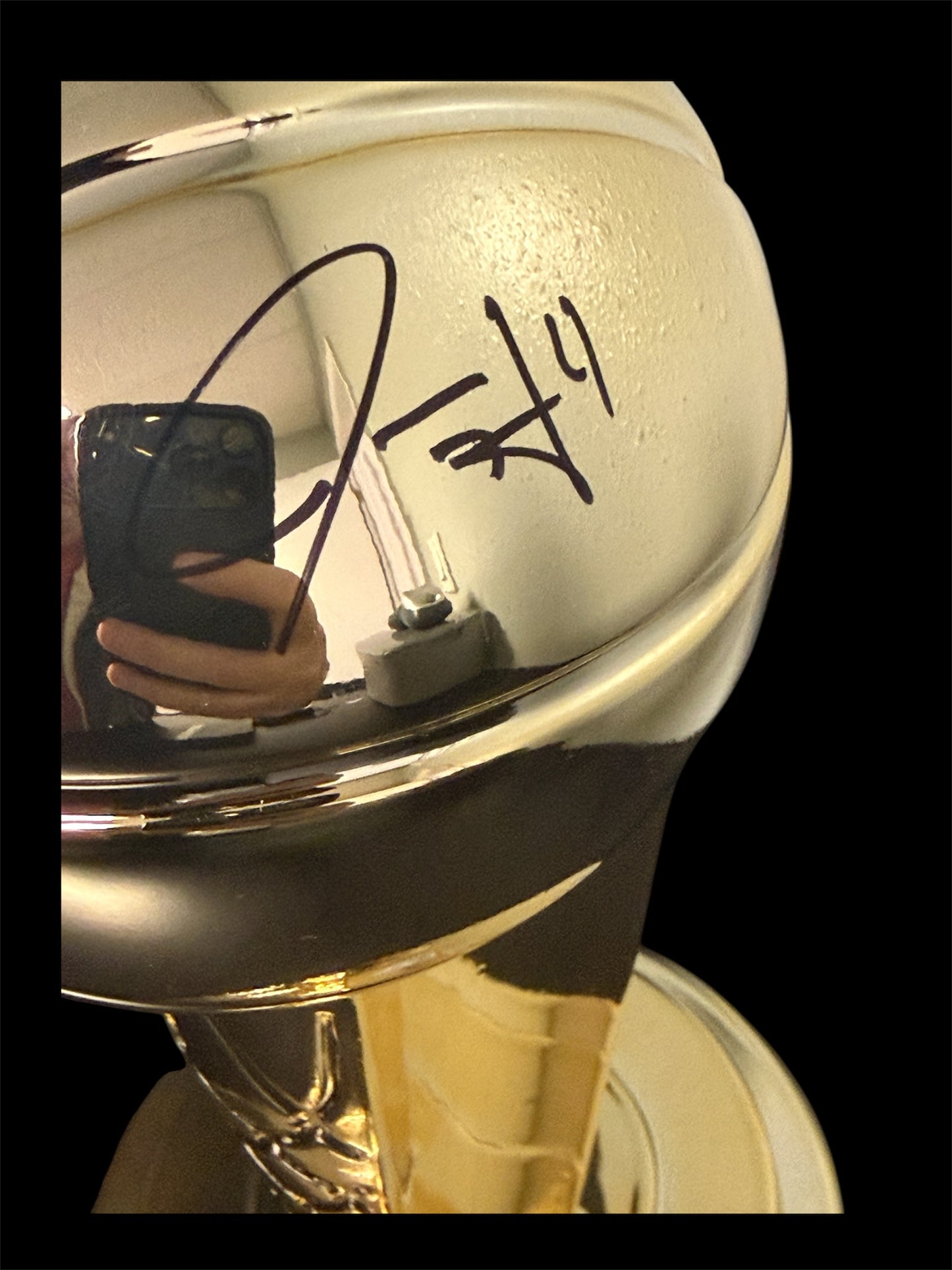 Jrue Holiday Boston Celtics Autographed Fanatics 2024 NBA Finals Champions 12" Larry O’Brien Replica Trophy
