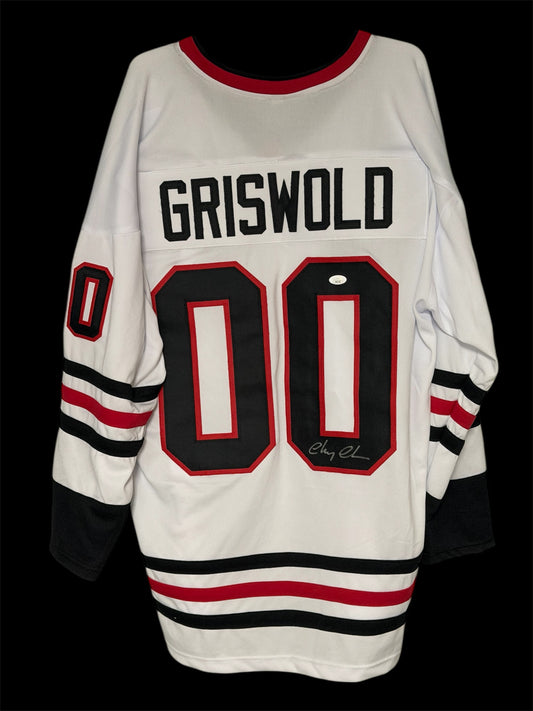 Chevy Chase Signed Custom Jersey“Christmas Vacation” JSA Authenticated