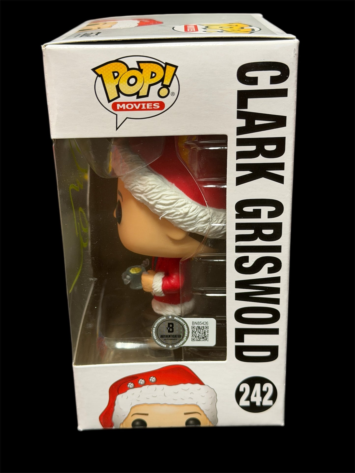 Chevy Chase Signed National Lampoon’s Christmas Vacation Clark Griswold #242 Funko Pop! – Beckett Authenticated