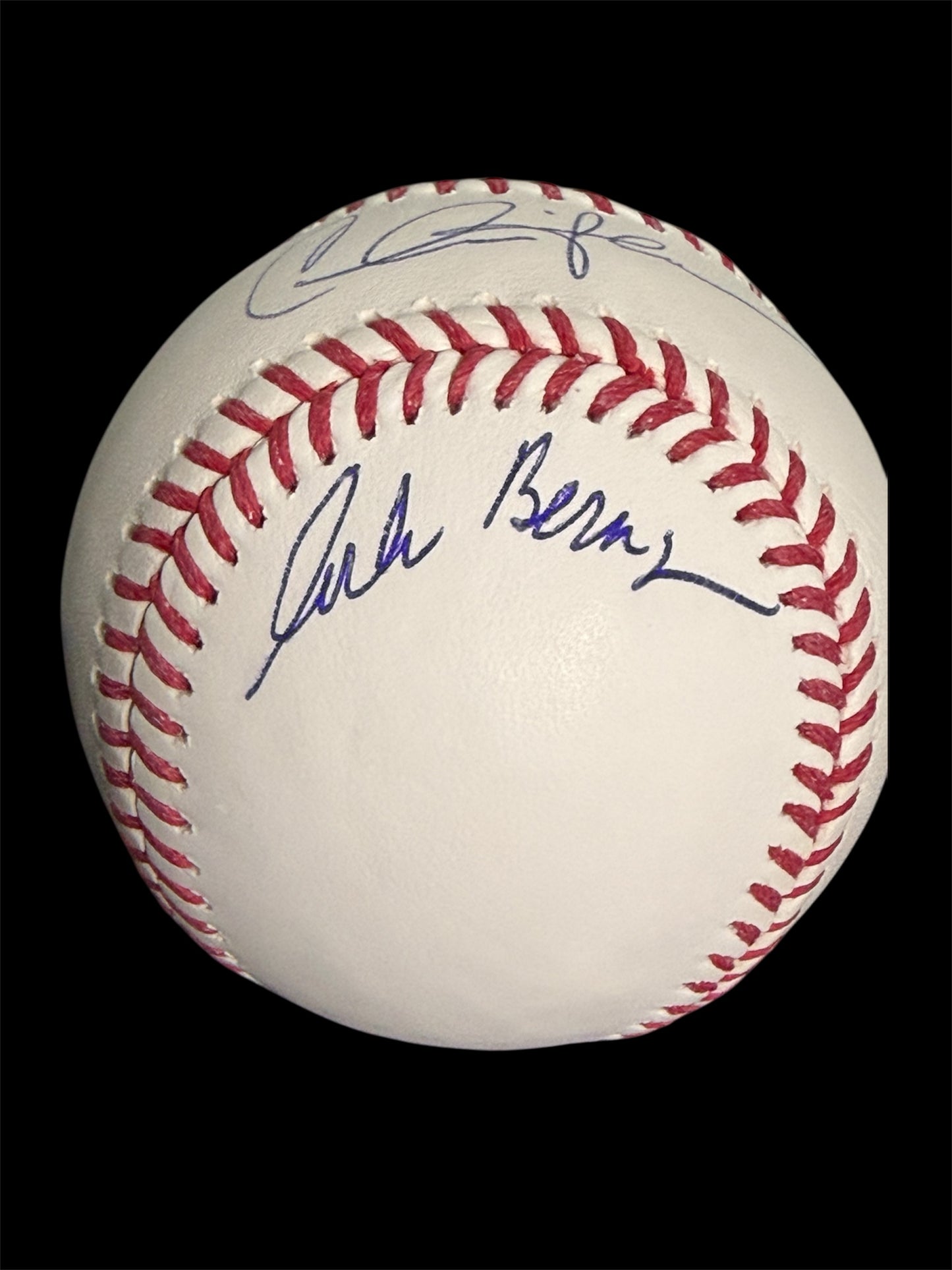Movie "Major League" Charlie Sheen, Tom Berenger & Corbin Bernsen Signed OML Baseball