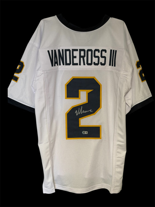 Junior Vandeross III Signed Jersey Toledo Rockets WR • 2026 NFL Draft Prospect Beckett Authenticated