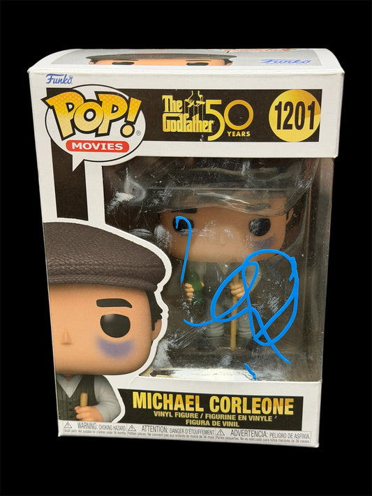 Al Pacino Signed Michael Corleone Funko Pop #1201 — COA Authenticated