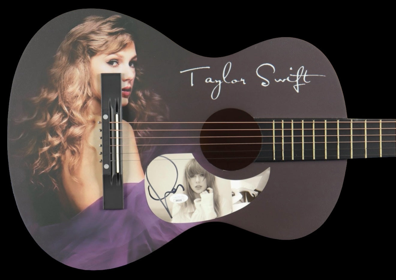 Taylor Swift Hand-Signed Display Acoustic Guitar – JSA Authenticated