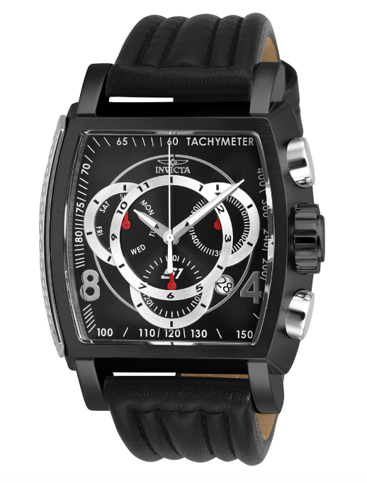 Invicta S1 Rally Swiss Ronda Z60 FE Caliber Men's Watch - 48mm, Black