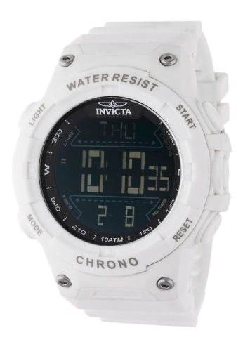 Invicta Racing Digital Men's Watch 52mm, White