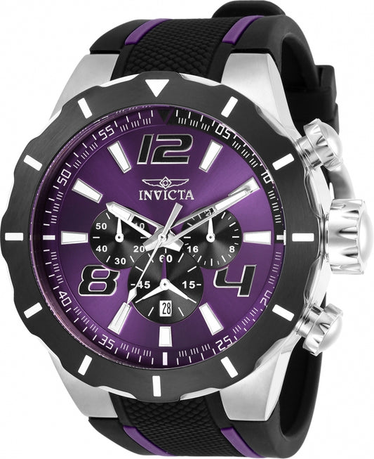 Invicta S1 Rally Men's Watch - 52mm, Black, Purple